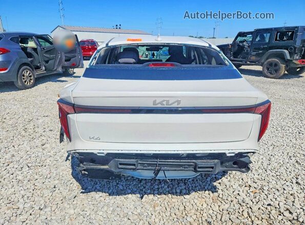 3KPFU4DE2SE122056 2025 KIA K4 White Widok z tyłu