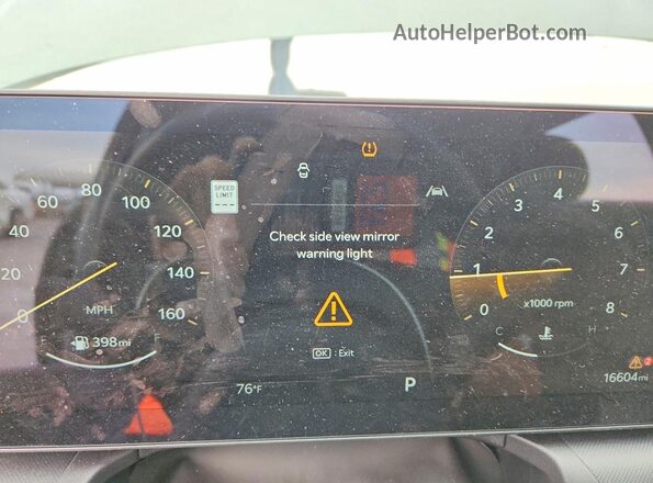 3KPFU4DE2SE129850 2025 KIA K4 Зеленый Вид щитка приборов