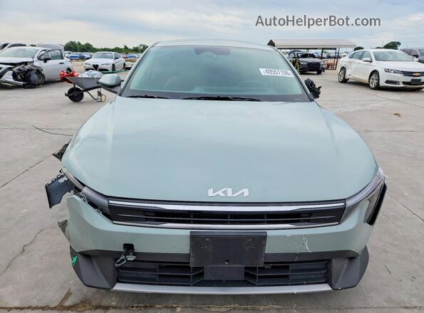3KPFU4DE2SE129850 2025 KIA K4 Зеленый Вид спереди