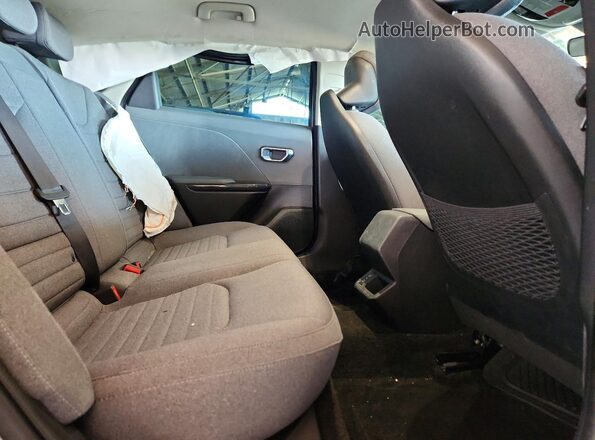 3KPFU4DE3SE006896 2025 KIA K4 Gray Rear seats view