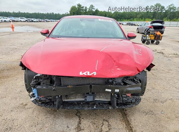 3KPFU4DE5SE110984 2025 KIA K4 Red Vista frontal
