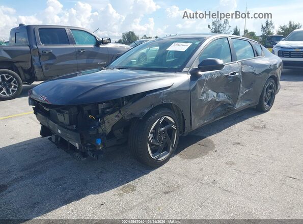 3KPFU4DE6SE033302 2025 KIA K4 Gray Front left