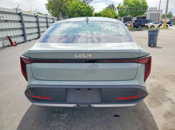 3KPFU4DEXSE012596 2025 KIA K4 Green უკანა ხედი