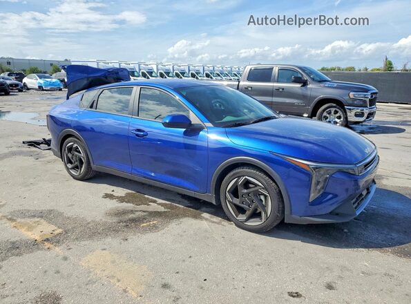 3KPFU4DEXSE211499 2025 KIA K4 Blue Front right