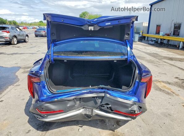 3KPFU4DEXSE211499 2025 KIA K4 Blue Rear view