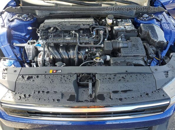3KPFU4DEXSE211499 2025 KIA K4 Blue Rear interior view