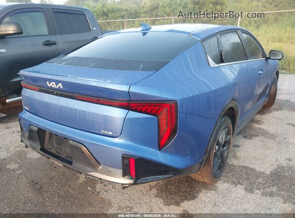 3KPFW4DC5SE250753 2025 KIA K4 Blue Rear right