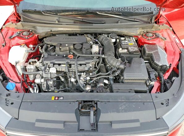 3KPFW4DC6SE234948 2025 KIA K4 Red Vista interior trasera