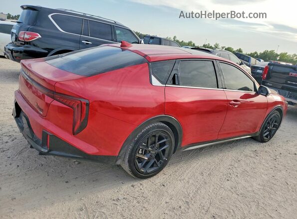 3KPFW4DC6SE234948 2025 KIA K4 Red Trasero derecho