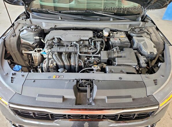 3KPFW4DE2SE073032 2025 KIA K4 Gray Rear interior view
