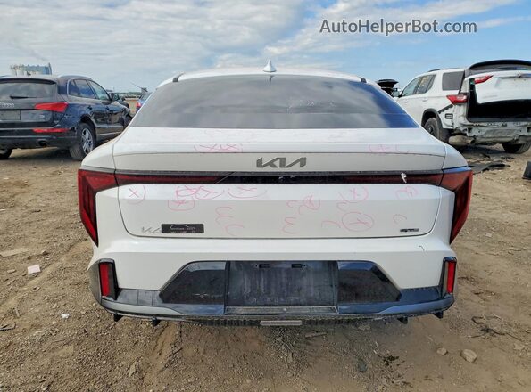 3KPFW4DE3SE124263 2025 KIA K4 White Rear view