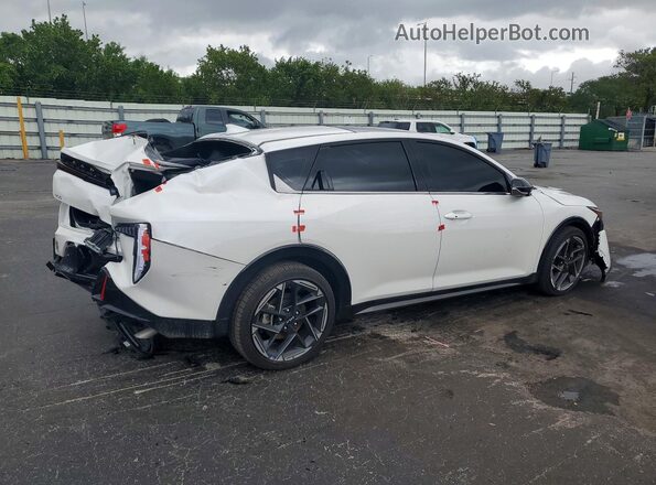 3KPFW4DE6SE233445 2025 KIA K4 White Tył prawy
