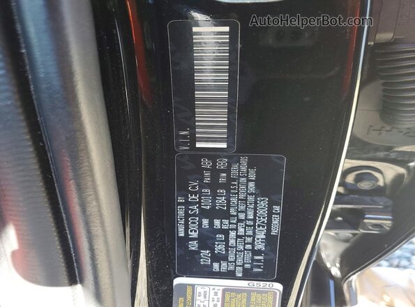 3KPFW4DE7SE080963 2025 KIA K4 Black Շարժիչի բաժամունքի տեսք