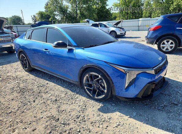 3KPFW4DEXSE208810 2025 KIA K4 Синий Передняя правая четверть