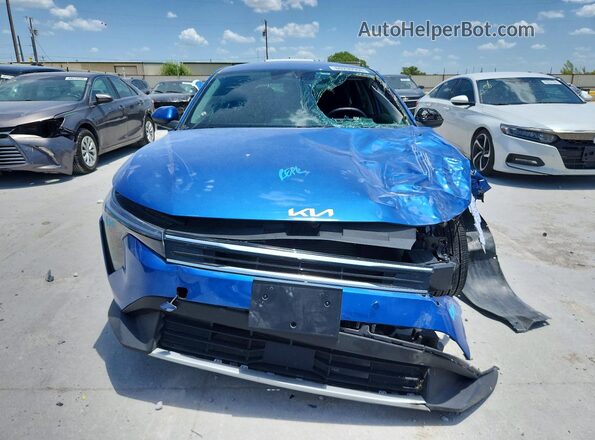 3KPFX5DE0TE321301 2026 KIA K4 Blue Widok z przodu