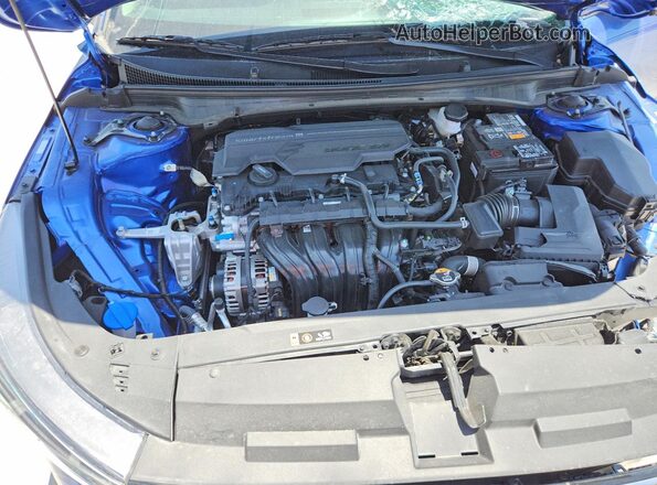 3KPFX5DE0TE321301 2026 KIA K4 Blue Widok wnętrza z tyłu
