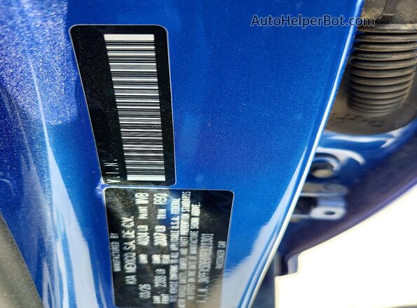 3KPFX5DE0TE321301 2026 KIA K4 Blue Widok komory silnika