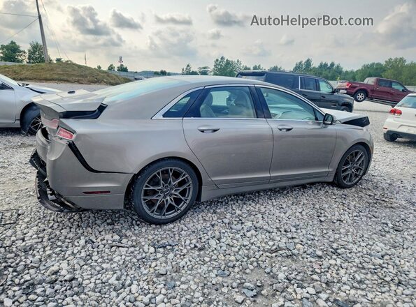 3LN6L2G90GR622363 2016 LINCOLN MKZ Gray Trasero derecho