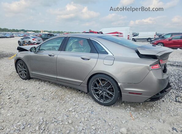 3LN6L2G90GR622363 2016 LINCOLN MKZ Gray Trasero izquierdo