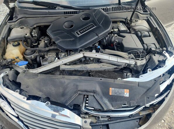 3LN6L2G90GR622363 2016 LINCOLN MKZ Gray Vista interior trasera