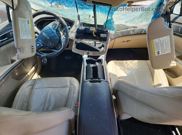 3LN6L2G90GR623254 2016 LINCOLN MKZ Burgundy Vista del salpicadero