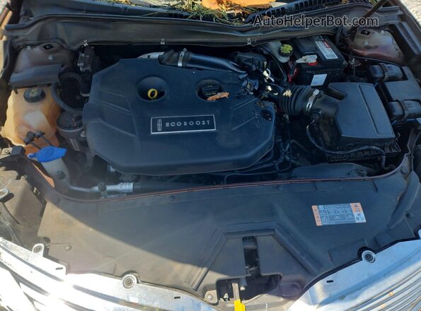 3LN6L2G90GR623254 2016 LINCOLN MKZ Burgundy Vista interior trasera