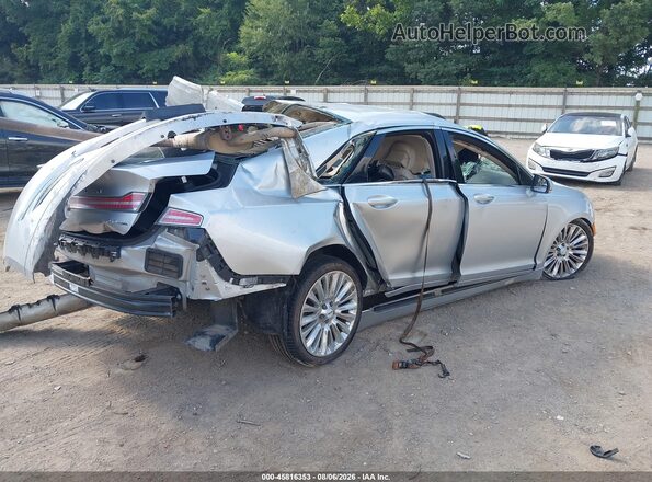3LN6L2G92GR617052 2016 LINCOLN MKZ Silver Rear right