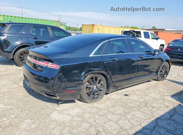 3LN6L2G92GR625846 2016 LINCOLN MKZ Black Задня права чверть