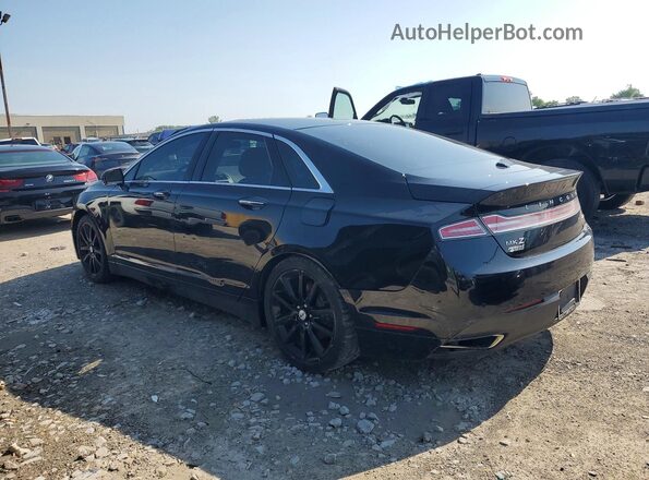 3LN6L2G92GR625846 2016 LINCOLN MKZ Black Задня ліва чверть