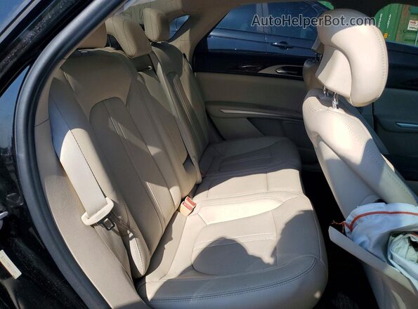 3LN6L2G92GR625846 2016 LINCOLN MKZ Black Вид задніх сидінь