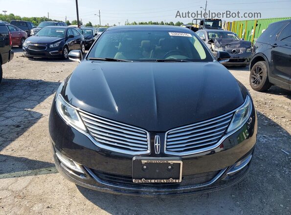 3LN6L2G92GR625846 2016 LINCOLN MKZ Black Вид спереду
