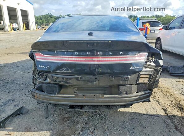 3LN6L2G94GR631437 2016 LINCOLN MKZ Black Հետևի տեսք