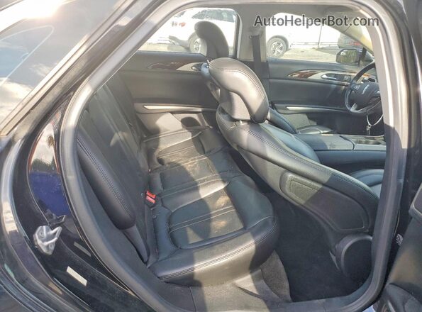 3LN6L2G94GR631437 2016 LINCOLN MKZ Black Հետևի նստատեղերի տեսք