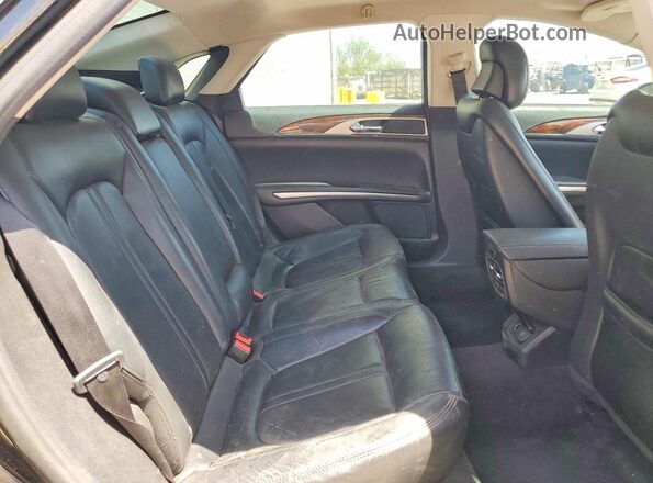 3LN6L2G95GR603131 2016 LINCOLN MKZ Black Rear seats view