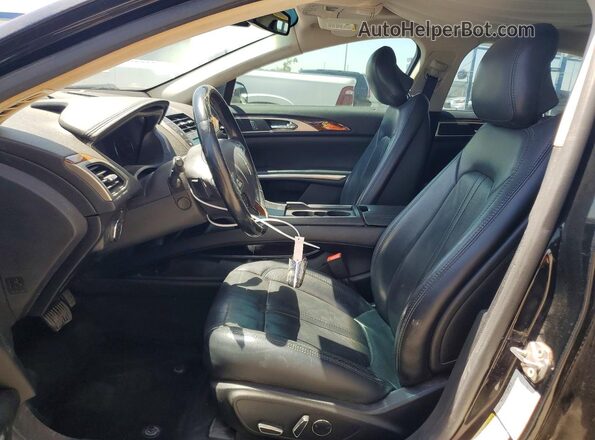 3LN6L2G95GR603131 2016 LINCOLN MKZ Black Front interior view