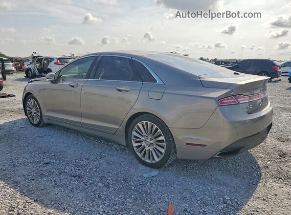 3LN6L2G95GR606188 2016 LINCOLN MKZ Tan Rear left