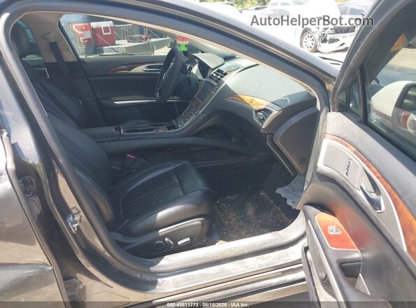 3LN6L2G97GR626183 2016 LINCOLN MKZ Gray Widok wnętrza z przodu