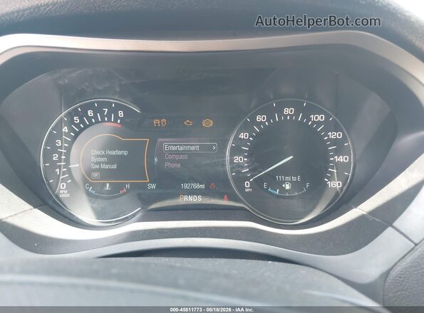 3LN6L2G97GR626183 2016 LINCOLN MKZ Gray Widok tylnych siedzeń