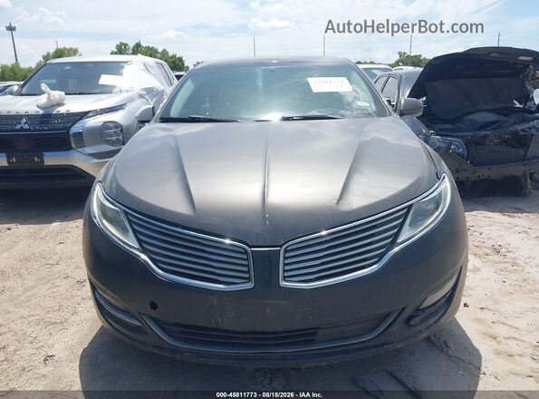 3LN6L2G97GR626183 2016 LINCOLN MKZ Gray Widok zestawu wskaźników