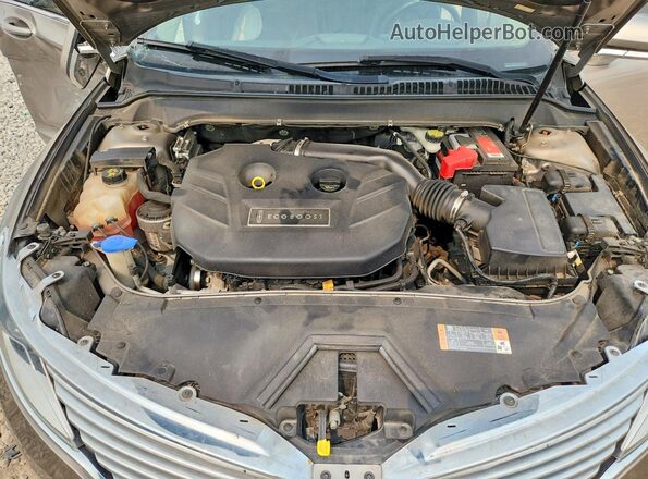 3LN6L2G99GR600233 2016 LINCOLN MKZ Tan Vista interior trasera