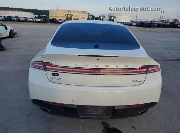 3LN6L2G99GR616965 2016 LINCOLN MKZ Белый Вид сзади