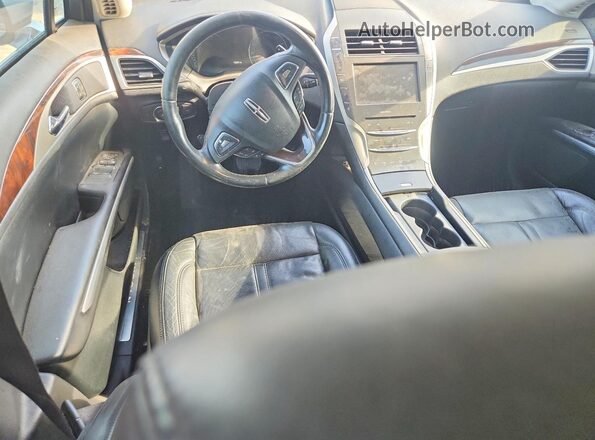 3LN6L2GK2GR606233 2016 LINCOLN MKZ Silver Widok deski rozdzielczej