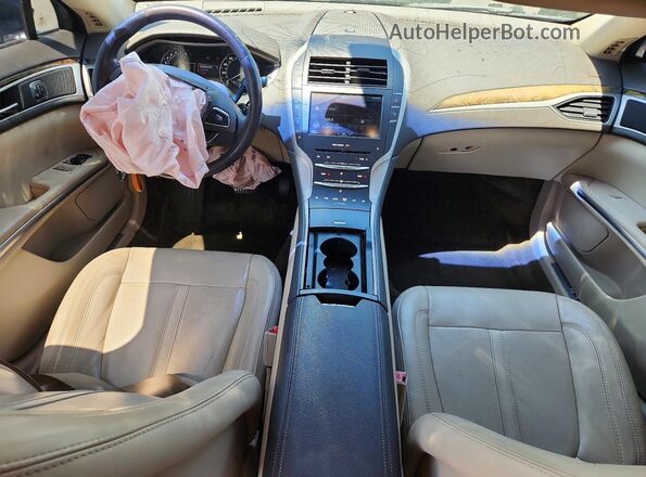 3LN6L2GK3GR624322 2016 LINCOLN MKZ Black Вид панелі приладів