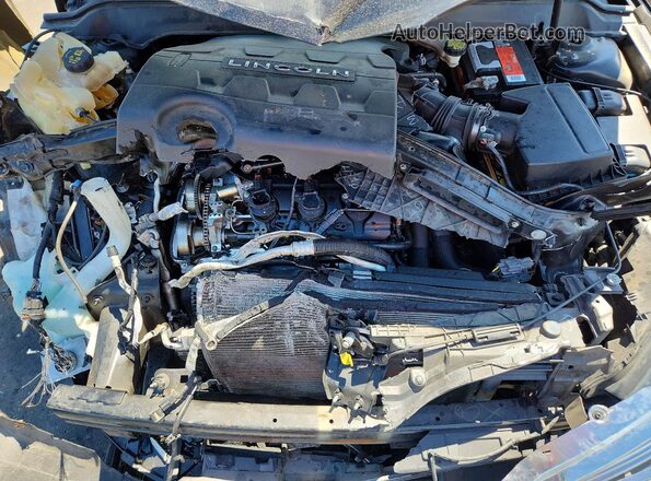 3LN6L2GK3GR624322 2016 LINCOLN MKZ Black Вид задньої частини салону
