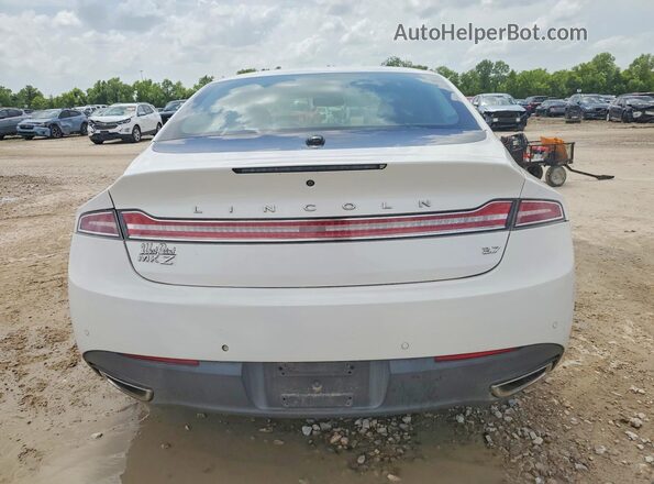 3LN6L2GK4GR626161 2016 LINCOLN MKZ White Widok z tyłu