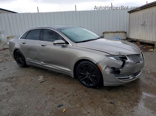 3LN6L2GK5GR607005 2016 LINCOLN MKZ Gray Front right