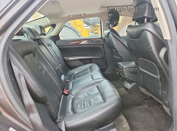 3LN6L2GK9GR631193 2016 LINCOLN MKZ Gray Вид задніх сидінь