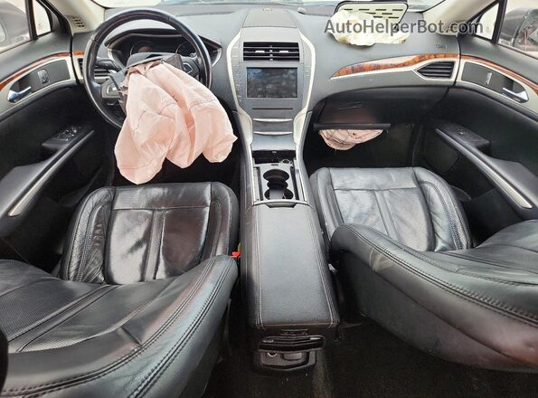 3LN6L2GK9GR631193 2016 LINCOLN MKZ Gray Вид панелі приладів