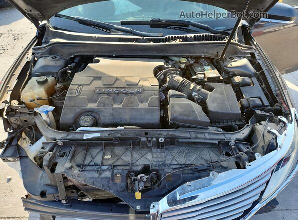 3LN6L2GK9GR631193 2016 LINCOLN MKZ Gray Вид задньої частини салону