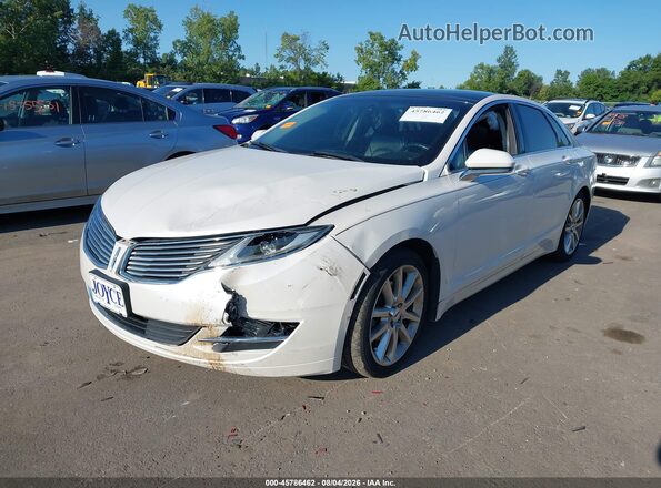3LN6L2J90GR621092 2016 LINCOLN MKZ White Front left